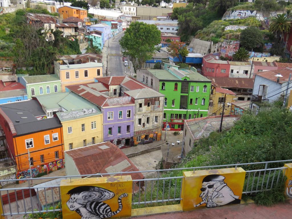 Hostal Casa Verde Limon Valparaíso Eksteriør billede