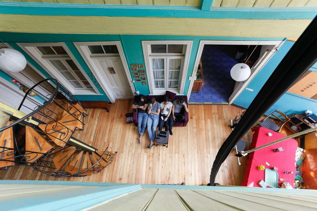Hostal Casa Verde Limon Valparaíso Eksteriør billede