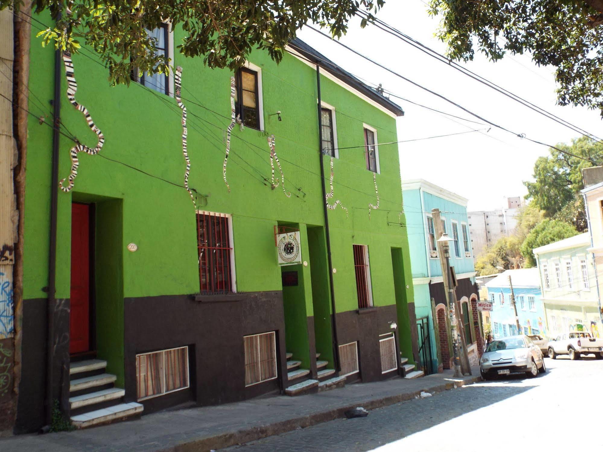 Hostal Casa Verde Limon Valparaíso Eksteriør billede